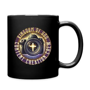 Kingdom Of God Content Creation Crew - Full Color Mug - black - Right
