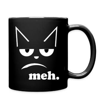 meh - Full Color Mug - black - Right