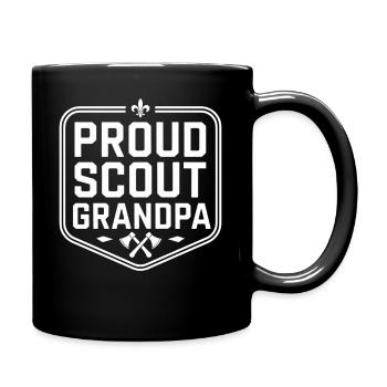 Scout Leader Scouting Camping Adventure - Full Color Mug - black - Right