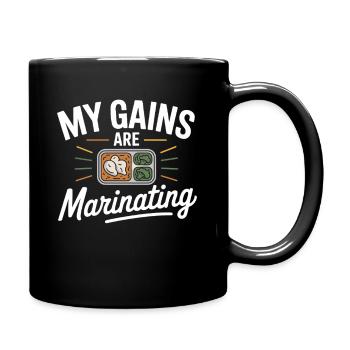Prep Squad Meal Planner Food Organization Fitness - Full Color Mug - black - Right