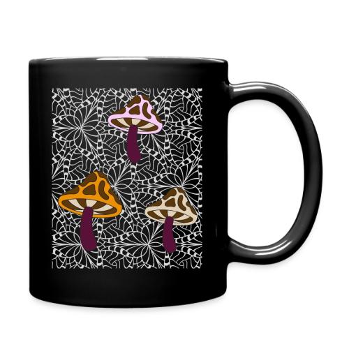 Fall Season Mushroom Designs - Full Color Mug