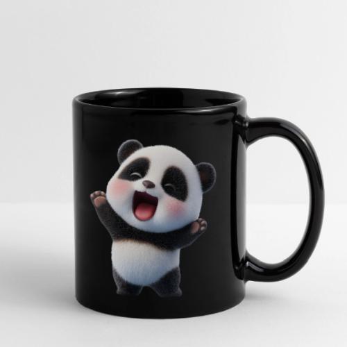 Happy Baby Panda Standing - Full Color Mug