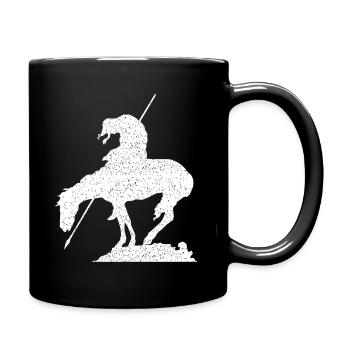 The horseman trail end  - Full Color Mug - black - Right