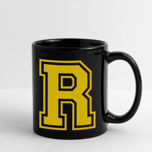 Letter R – Capital Athletic Alphabet Monogram - Full Color Mug