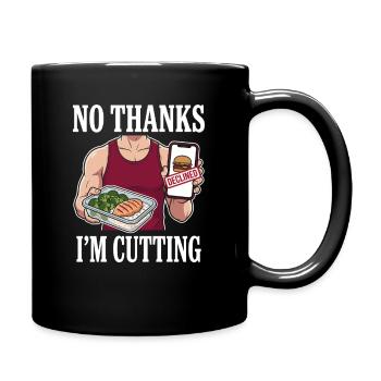Cutting Season In A Cut Calorie Deficit Cutting - Full Color Mug - black - Right