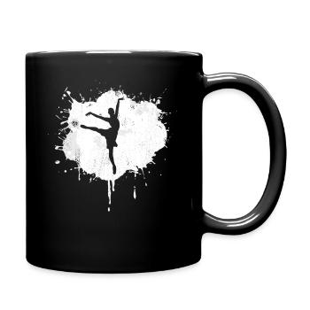 Ballet Dancer Sketch - Full Color Mug - black - Right