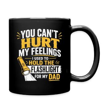 Funny sarcastic Mechanic Dad Garage Humor Quote - Full Color Mug - black - Right