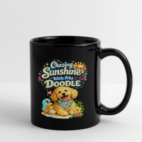 Chasing Sunshine With My Doodle - Full Color Mug