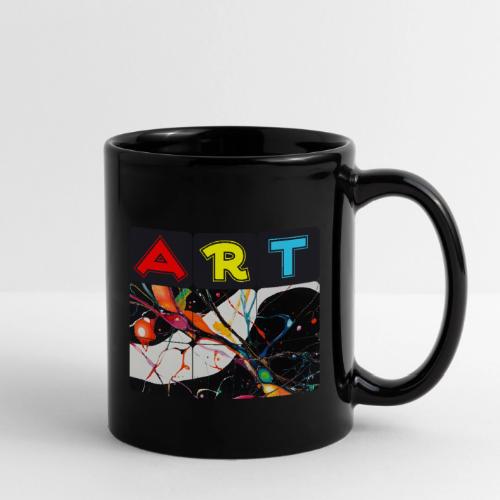 Art in Motion: Color Unleashed - Full Color Mug
