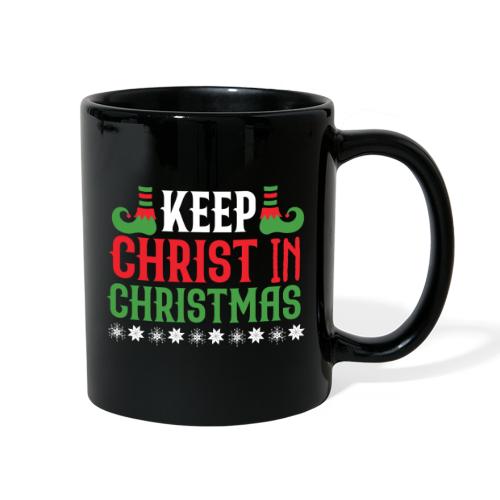 Keep CHRIST in CHRISTMAS T-shirt design - Full Color Mug