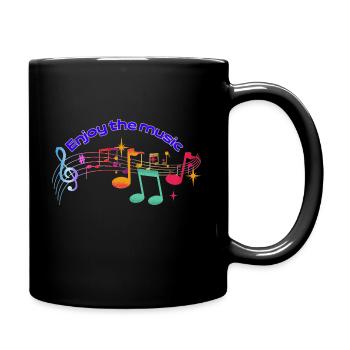music - Full Color Mug - black - Right