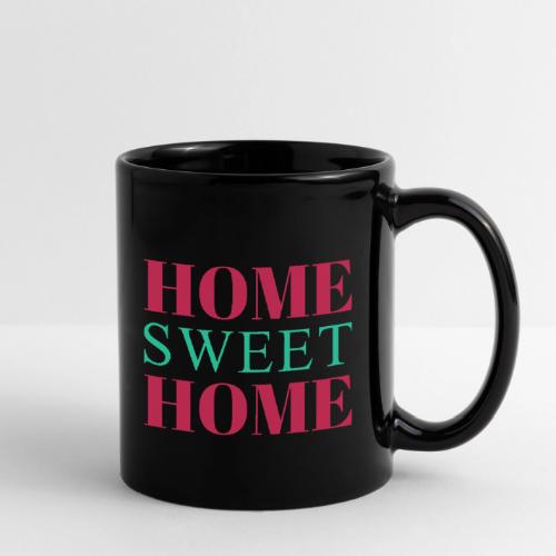 Home Sweet Home Typography Design - Full Color Mug