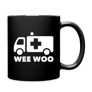 Ambulance Paramedic - Full Color Mug - black - Right