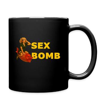 SEX BOMB - Full Color Mug - black - Right