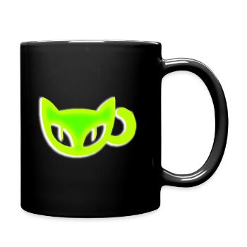 Kat Logo - Full Color Mug - black - Right