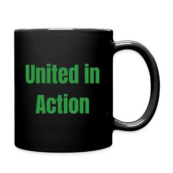 United in Action - Full Color Mug - black - Right