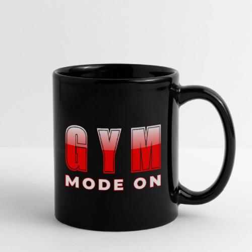 Gym Mode On Fitness Typography Design - Full Color Mug
