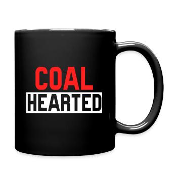 Coal Hearted - Full Color Mug - black - Right