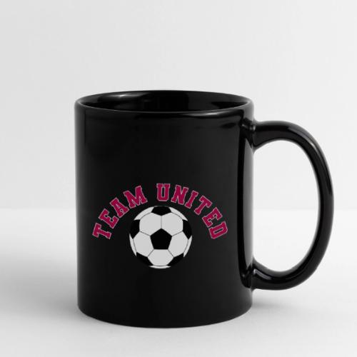 Team United Soccer Ball Sports Design - Full Color Mug