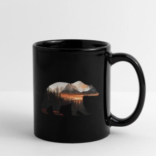 Canada Bear: fiery tones - Full Color Mug