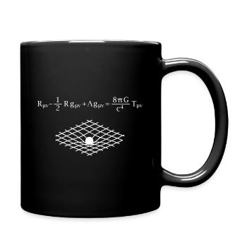 Physics Universe Science Theorist - Full Color Mug - black - Right