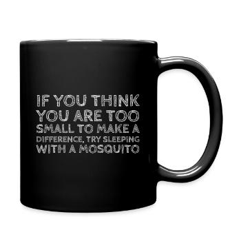 Try Sleeping With a Mosquito - Full Color Mug - black - Right