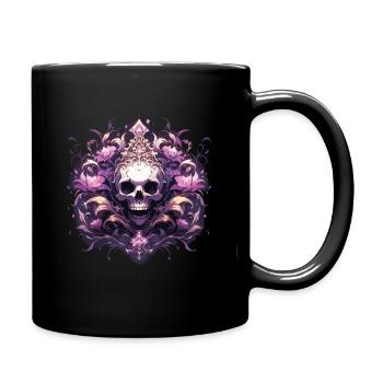 Totenkopf Skull Skulls Skull Skeleton - Full Color Mug - black - Right