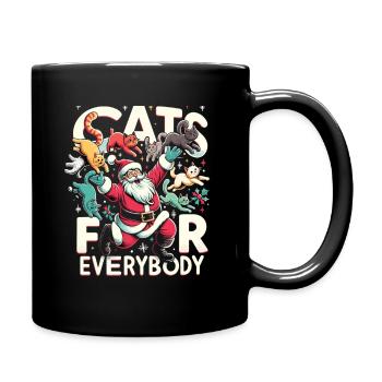 Cats For Everybody Cat Cats Cat Lovers - Full Color Mug - black - Right