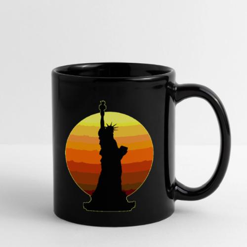 USA: Golden Horizon Liberty - Full Color Mug
