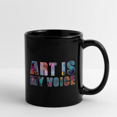 Art Is My Voice - Full Color Mug