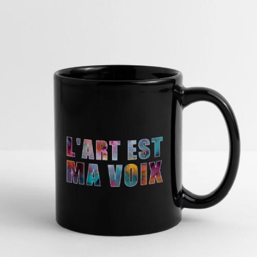 Art is my voice - Full Color Mug