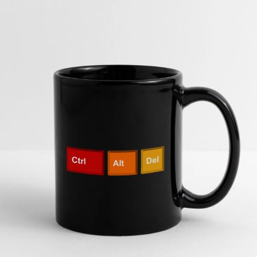 CTRL + ALT + DEL - Full Color Mug