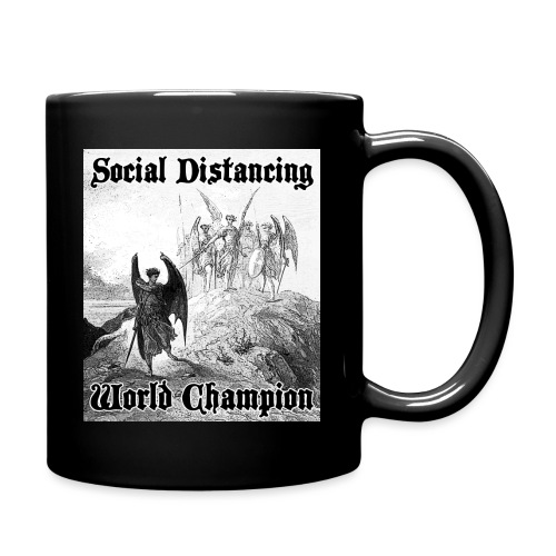 Social Distancing World Champion - Full Color Mug