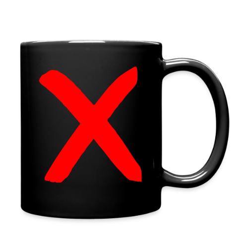 X, Big Red X - Full Color Mug