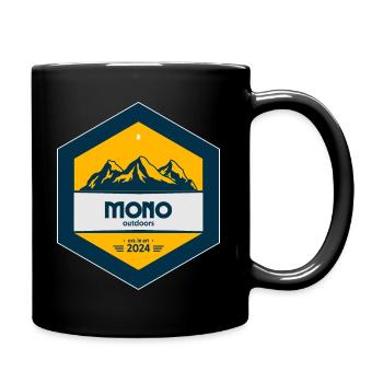 Mono Outdoors Hexa Crest Blue - Full Color Mug - black - Right