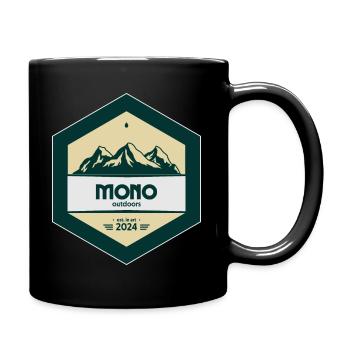 Mono Outdoors Hexa Crest Green - Full Color Mug - black - Right