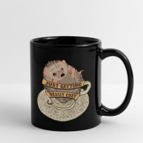 Hedgehog in cup - Full Color Mug