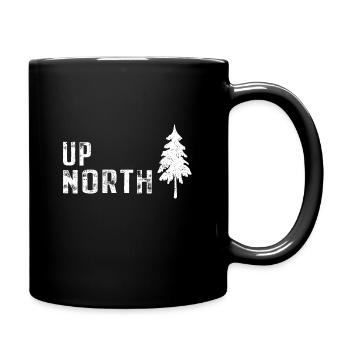 Up North - Full Color Mug - black - Right