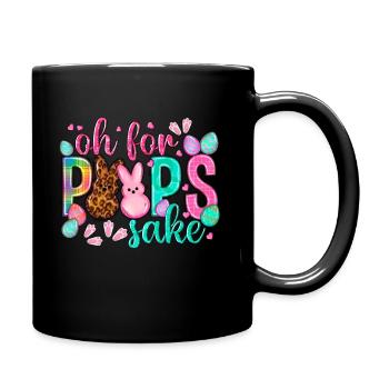 Oh For Peeps Sake - Full Color Mug - black - Right