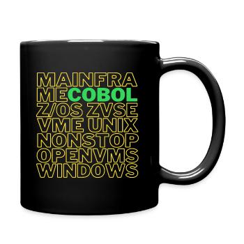 Cobol OS Platforms - Full Color Mug - black - Right