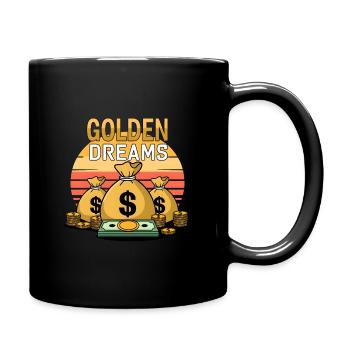 golden dreams 3 - Full Color Mug - black - Right