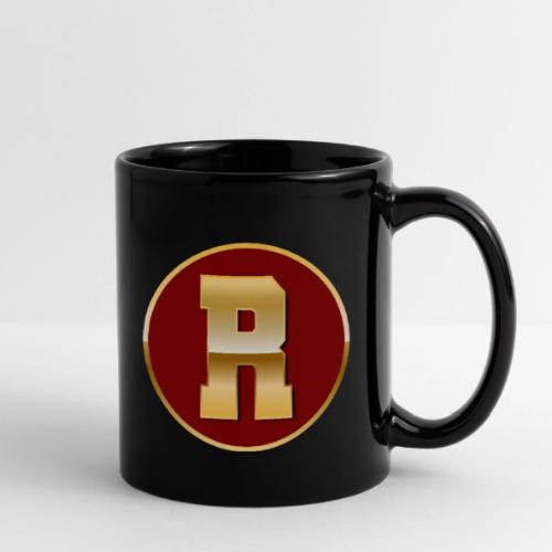 Letter R – Capital Varsity Alphabet Monogram - Full Color Mug