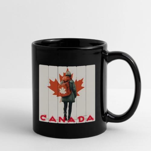 Canada: Proud Canadian Woman - Full Color Mug