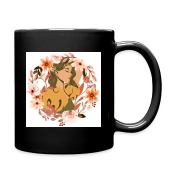 Restart Your Mind - Full Color Mug - black - Right
