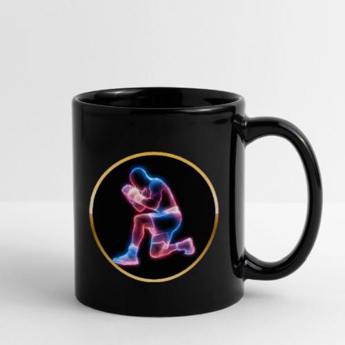 Neon Boxing Focus - Full Color Mug