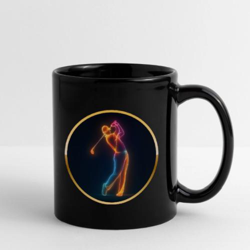 Neon Golf Motion - Full Color Mug
