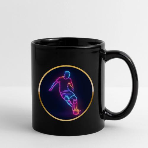 Soccer: Neon Golden Goal - Full Color Mug