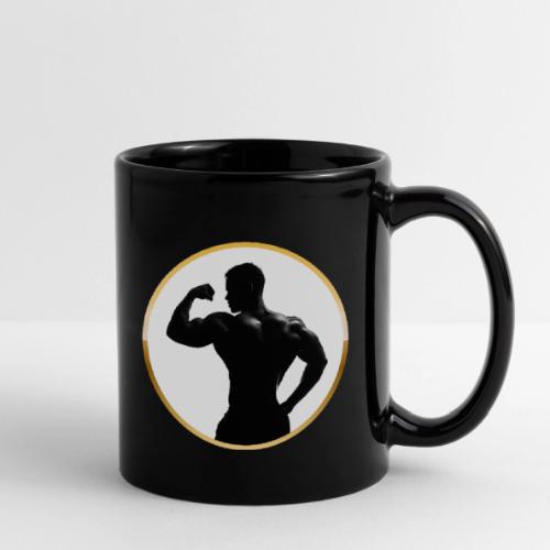 Bodybuilder: Classic Flex Emblem - Full Color Mug