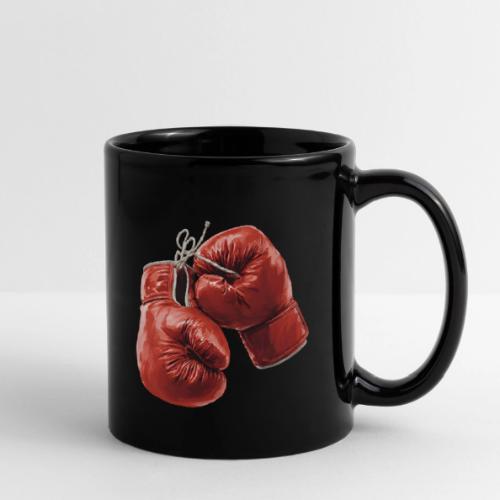 Boxing: Hanging Gloves Icon - Full Color Mug