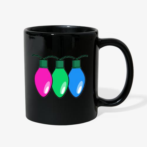 Polysexual Pride Christmas Lights - Full Color Mug